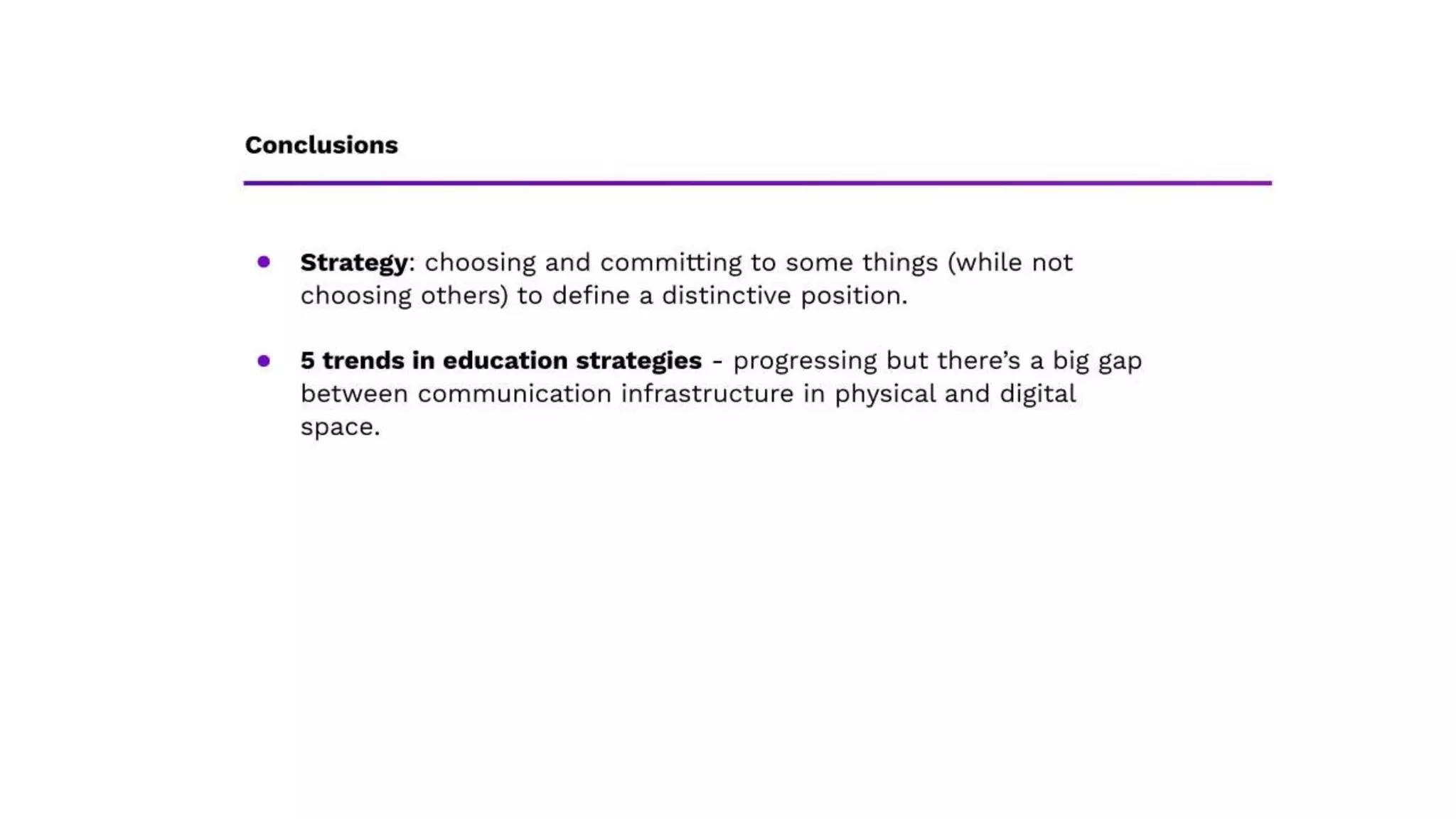 100 education strategies later: what we learned about how universities think digital strategy - and how they could do better
