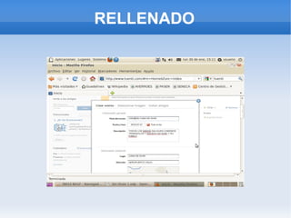 RELLENADO
 