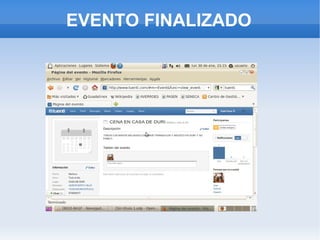 EVENTO FINALIZADO
 