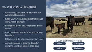 Virtual Fence Examples Virtual Fencing for Landscape Health: A Conservation District Approach ...