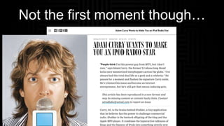 Not the first moment though…
 