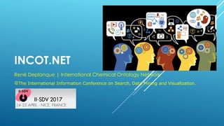 INCOT.NET
René Deplanque | International Chemical Ontology Network
@The International Information Conference on Search, Data Mining and Visualization.
 