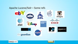 Apache Lucene/Solr – Some refs
 