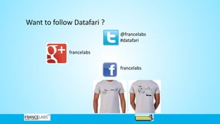 Want to follow Datafari ?
@francelabs
#datafari
francelabs
francelabs
 