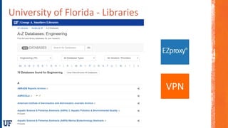 University of Florida - Libraries
VPN
 