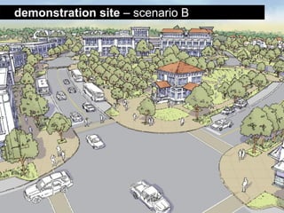 demonstration site – scenario B  