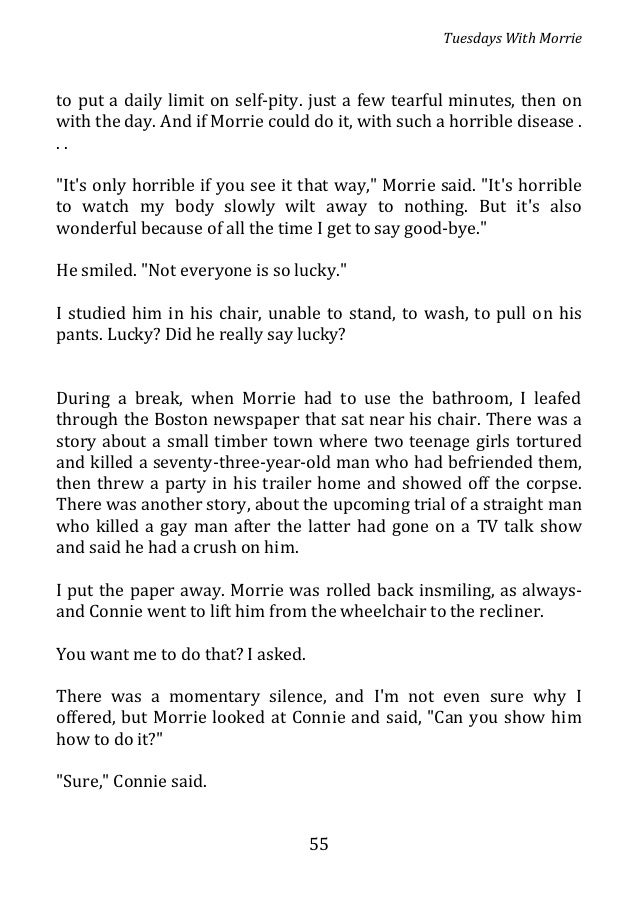 Tuesdays With Morrie Quotes Understanding | Wallpaper Image Photo