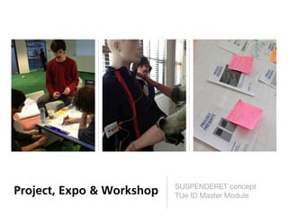 SUSPENDERET concept
Project, Expo & Workshop   TUe ID Master Module
 