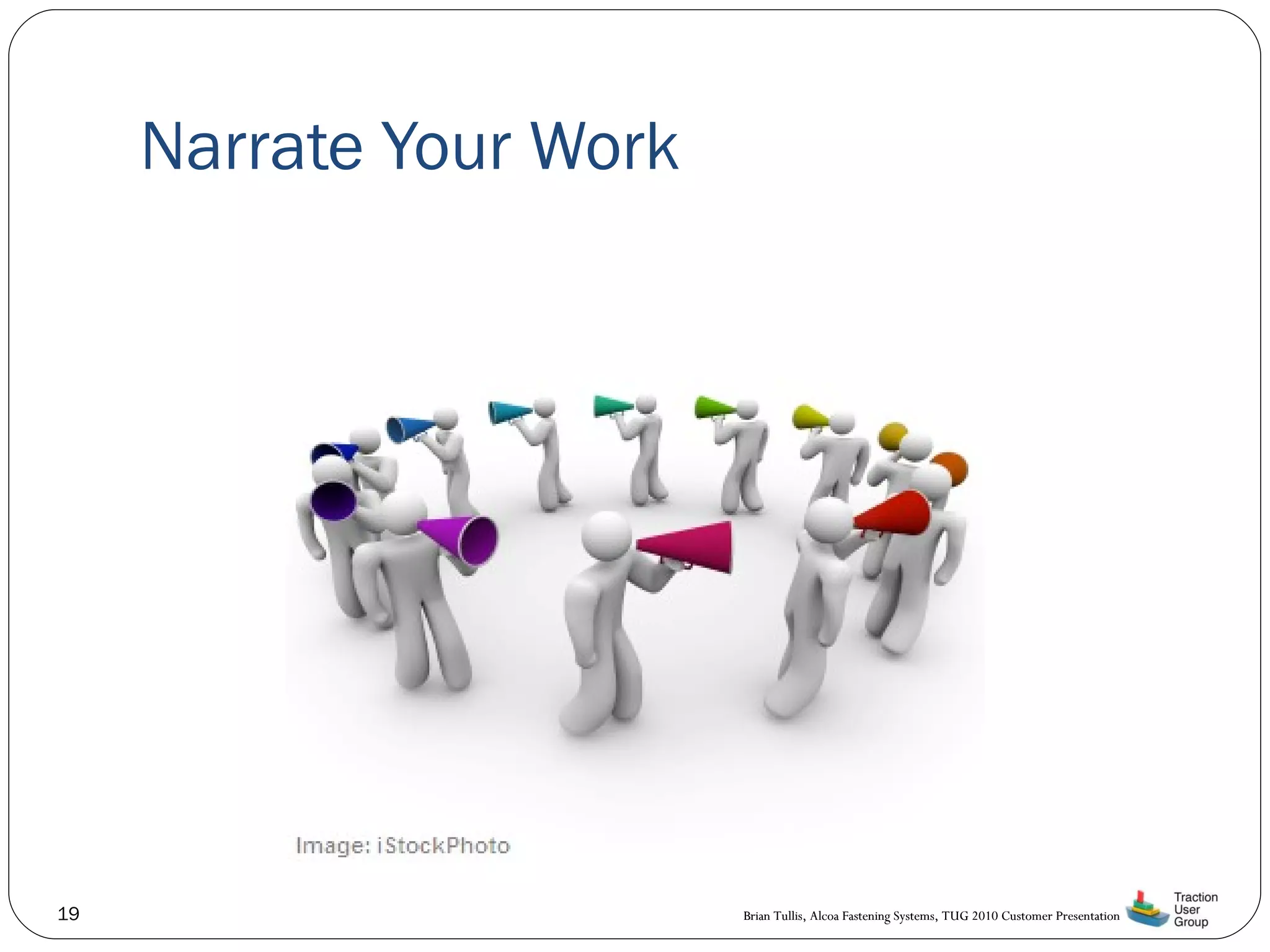 Narrate Your Work 