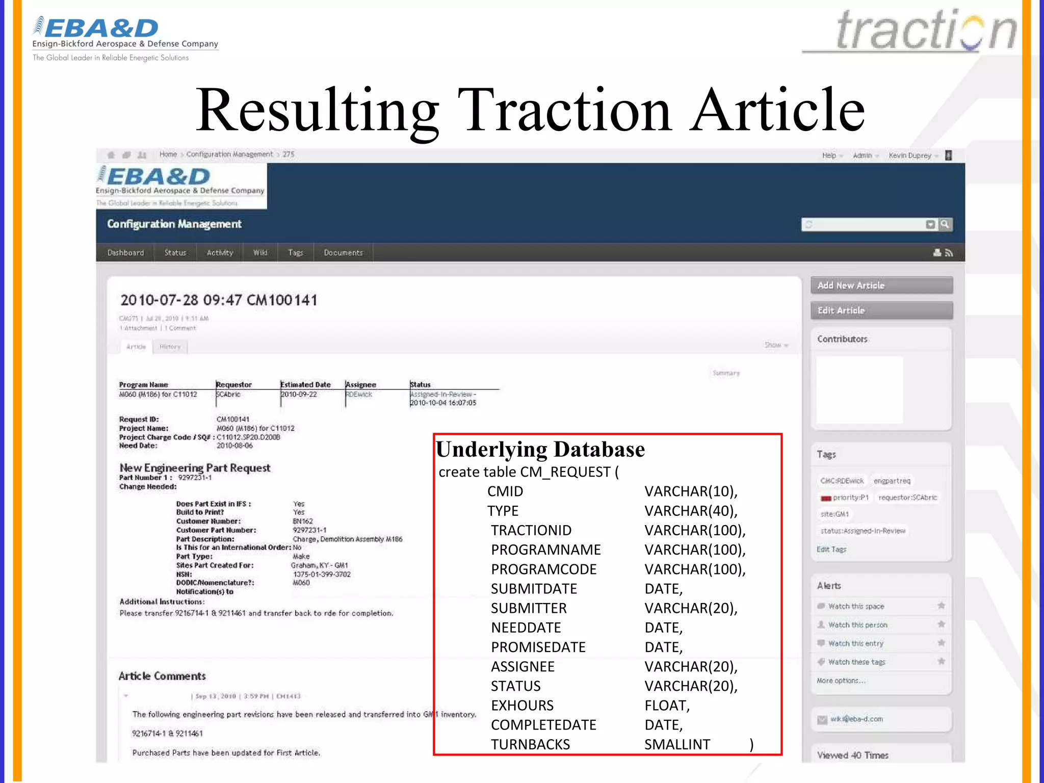 Resulting Traction Article 