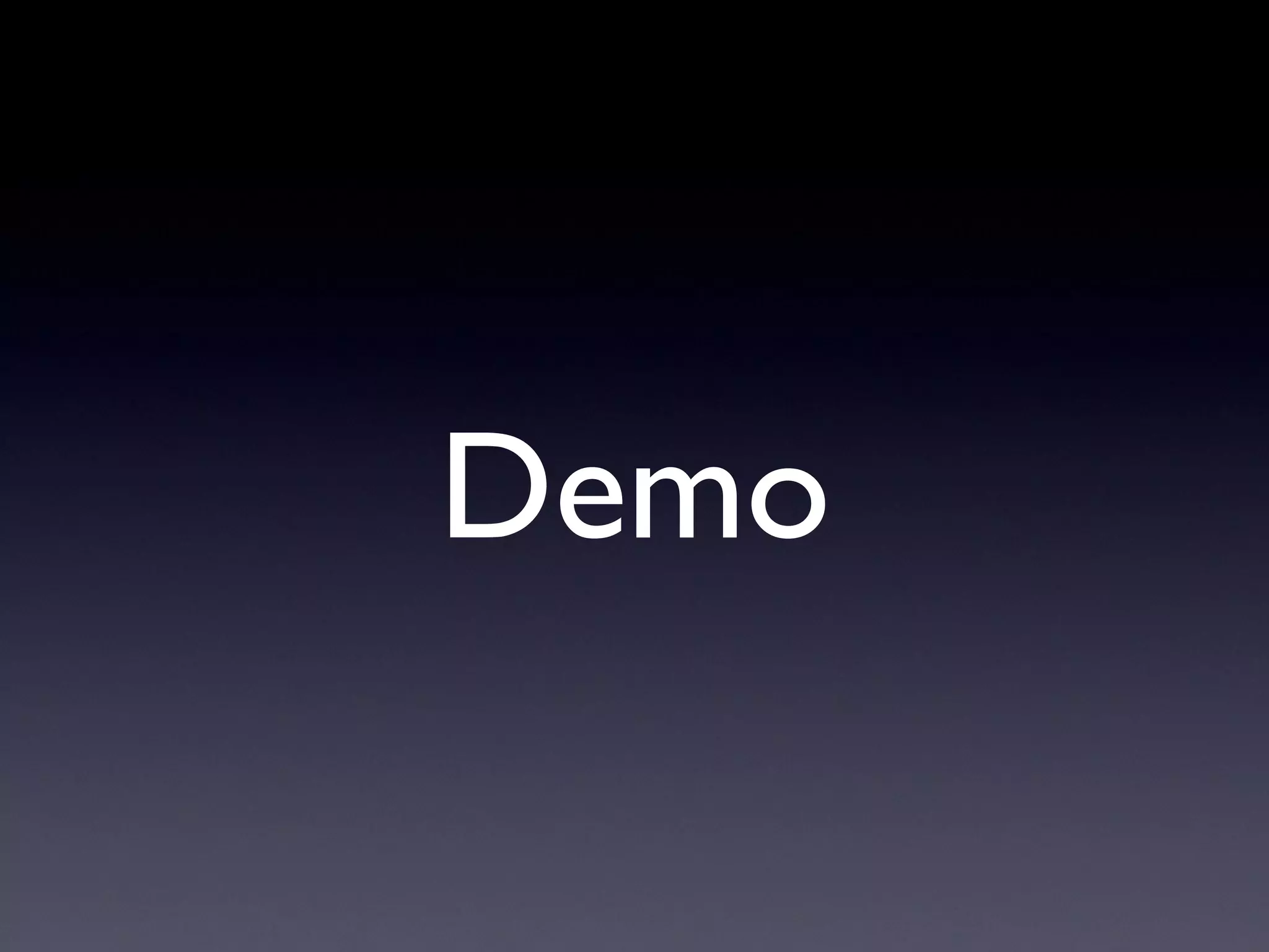 Demo 