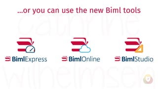 …or you can use the new Biml tools
 