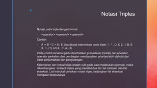 Desain Kompiler - Kode Antara | PPTX