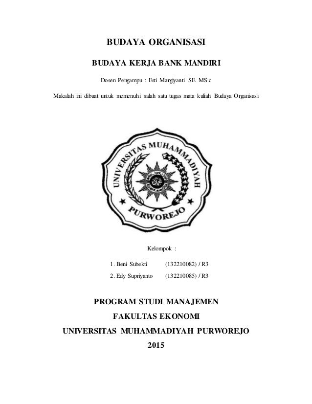 Budaya Organisasi