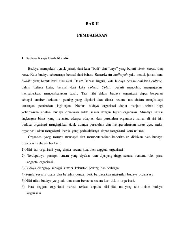 Budaya Organisasi