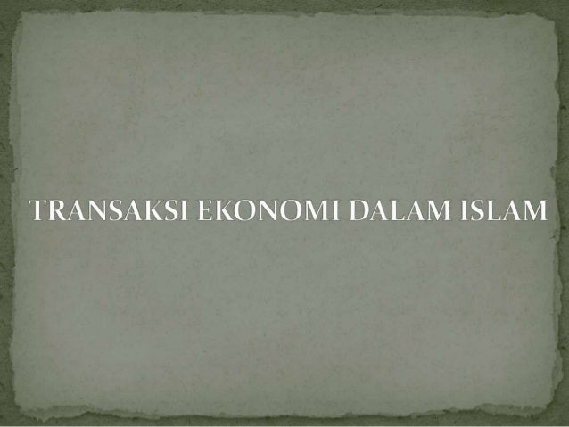 Jual beli forex dalam islam