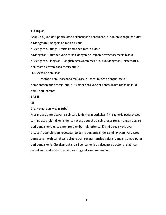 Tugas kelompokmakalahmesinbubut