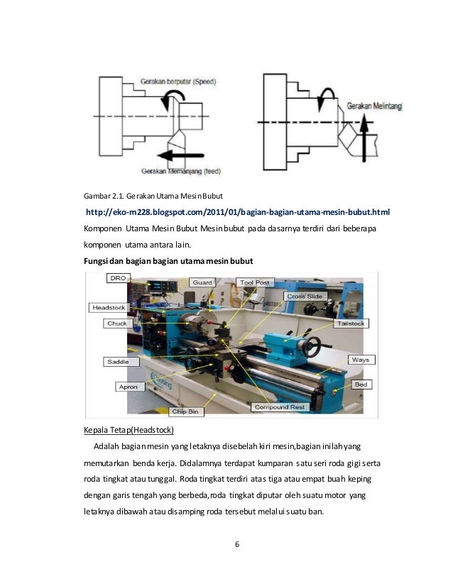 Tugas Kelompok Makalah Mesin Bubut