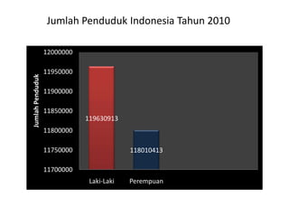 JumlahPenduduk Indonesia Tahun 2010 