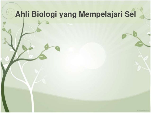 Biologi Xi Ipa Ahli Sel