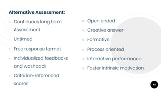 Introduction to Test and Assessment | PPTX