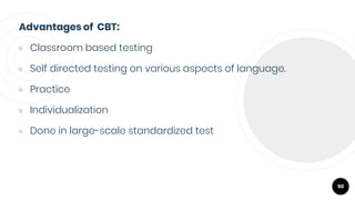 Directed Test Introduction to Test and Assessment | PPTX