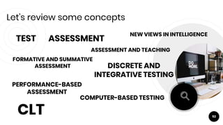 Introduction to Test and Assessment | PPTX