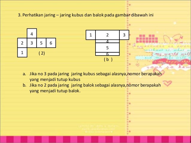 Tugas 1 (kerangka & jaring2 bangun ruang )
