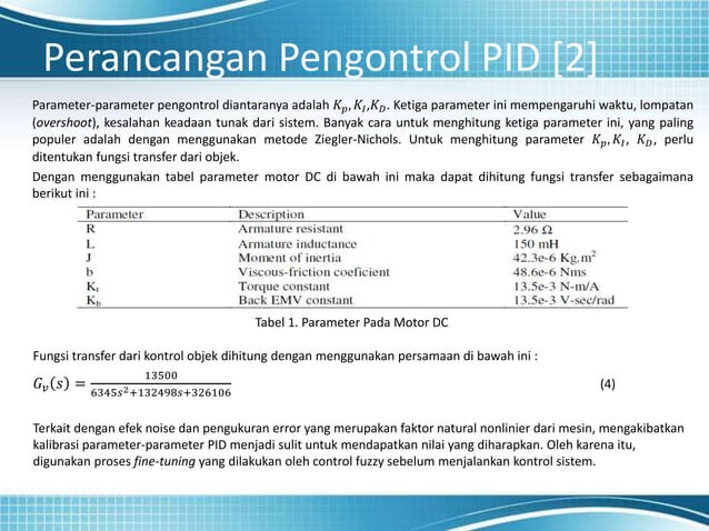 Satellite Tracking Control System Using Fuzzy PID Controller | PPT