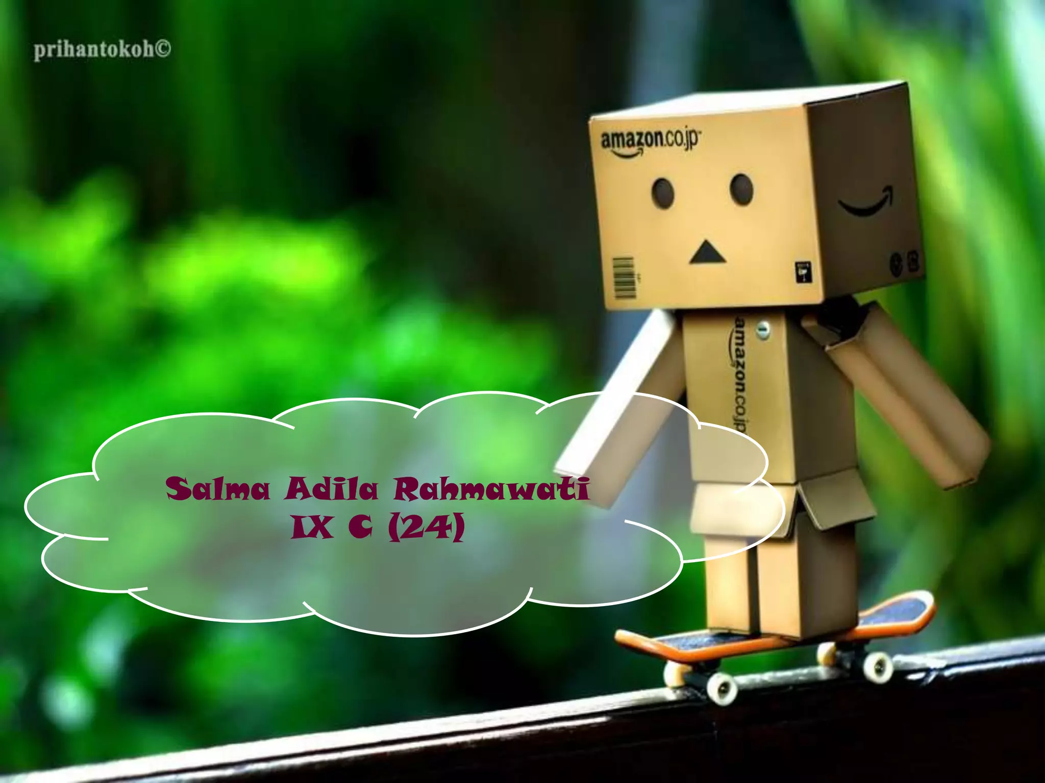 Salma Adila Rahmawati
      IX C (24)
 