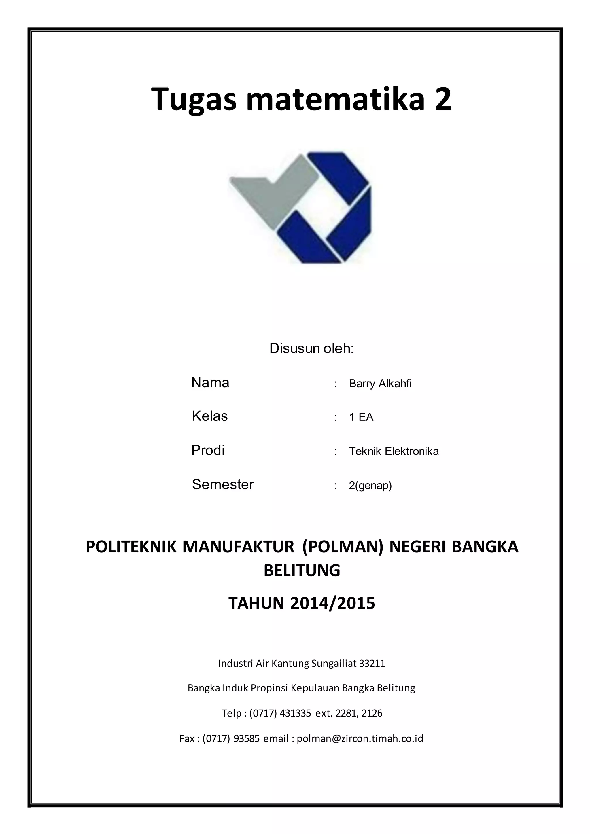 Tugas2 Matematika Docx