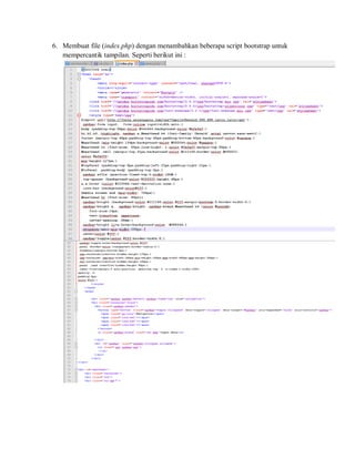 Penerapan Json Pada PHP | PDF
