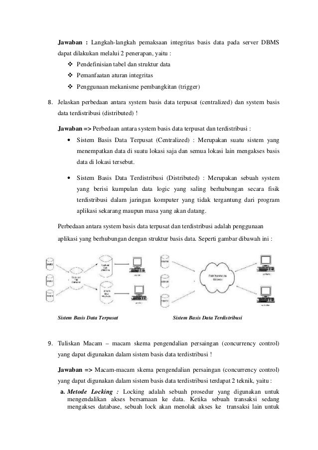 Contoh Soal Dan Jawaban Sistem Dan Pemrograman Contoh Soal Dan Jawaban Sistem Dan Pemrograman