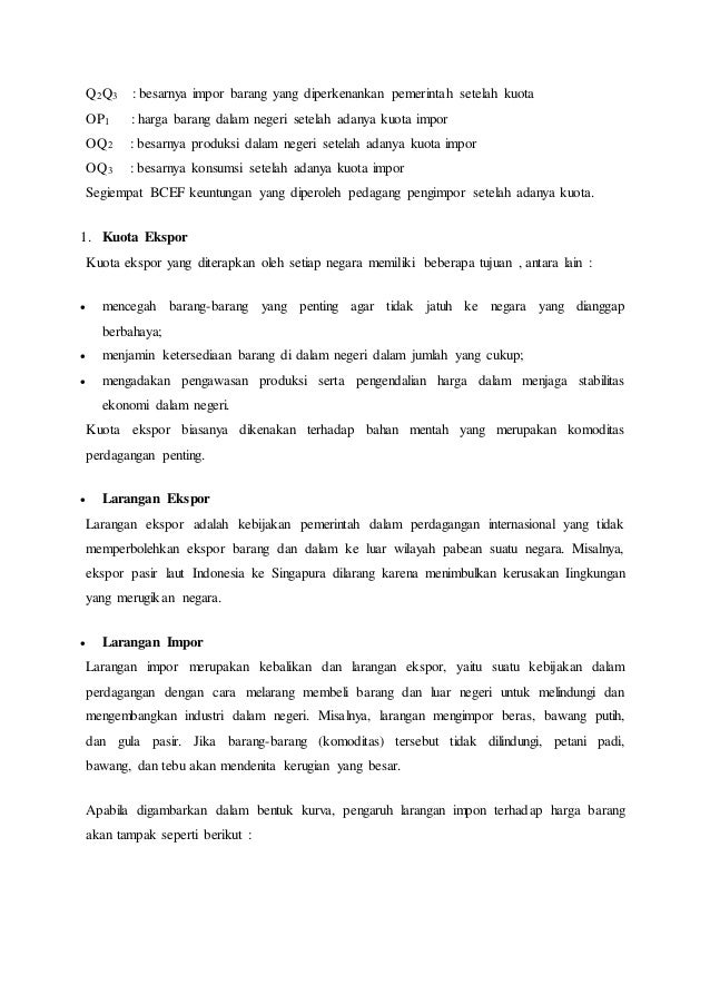 Tugas Ekonomi Perdagangan Internasional Hulio