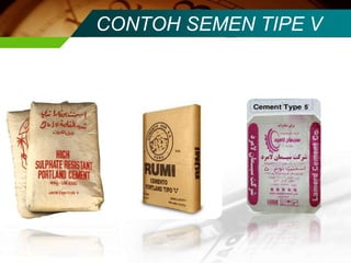 CONTOH SEMEN TIPE V
 