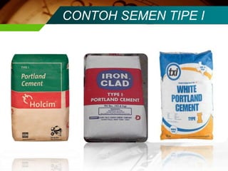 CONTOH SEMEN TIPE I
 