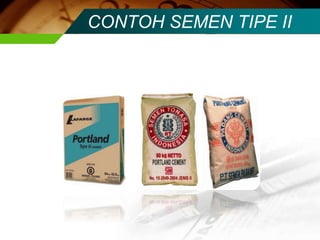 CONTOH SEMEN TIPE II
 