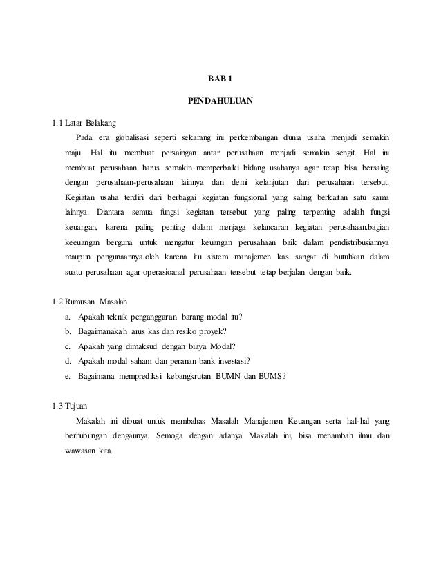 Tugas 2 Makalah Manajemen Keuangan