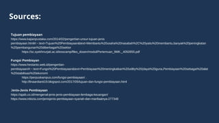 Tujuan & Fungsi Pembiayan - Manajemen Pembiayaan Syariah | PPT
