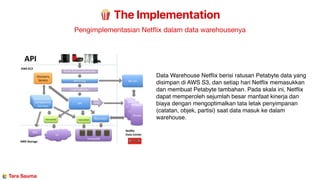 Netflix Data Rack Netflix Data warehouse breakdown - a business inteligence task | PDF