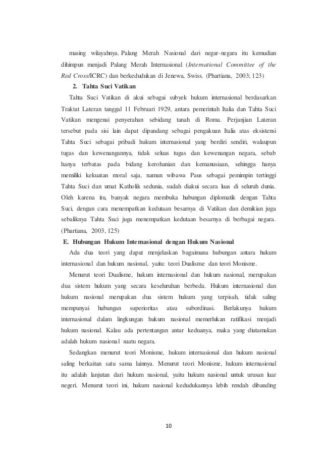 Makalah Tentang Hukum Internasional