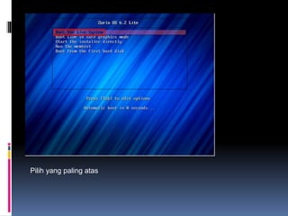 Pilih yang paling atas
 