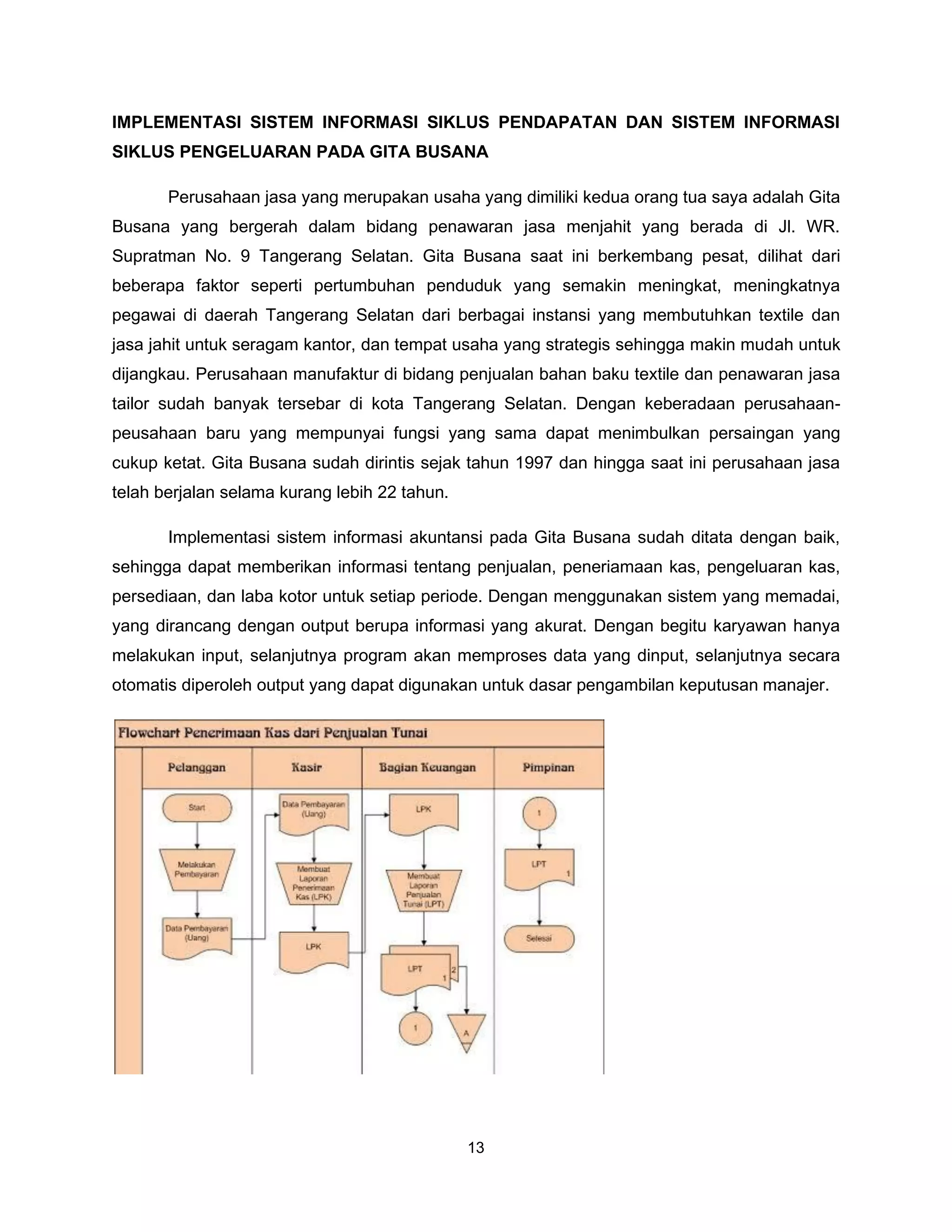 TUGAS SISTEM INFORMASI AKUNTANSI: IMPLEMENTASI SISTEM INFORMASI SIKLUS ...