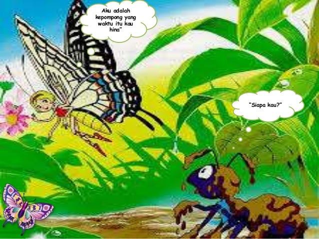 Cerita Kupu-kupu dan semut