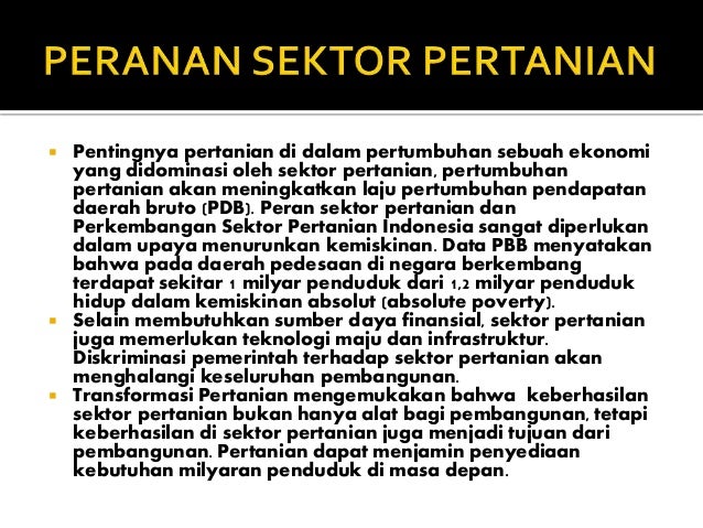 Tugas 8 peranan sektor pertanian ppt Tugas 8 peranan sektor pertanian ppt