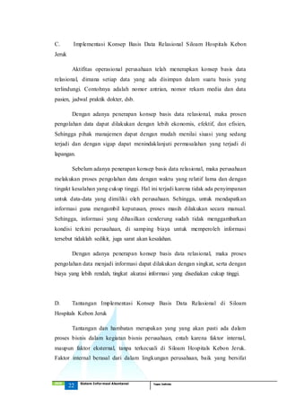 Pengaplikasian dan Implementasi Konsep Basis Data Relasional pada ...