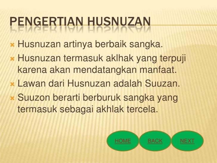 33+ Lawan dari husnuzan ialah info