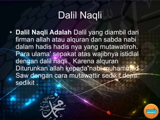 Contoh Ilmu Aqli Dan Naqli