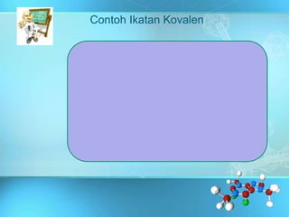 Contoh Ikatan Kovalen
 