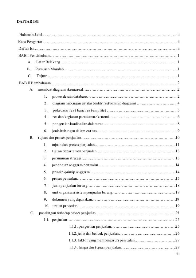 Tugas Akhir Informasi Dan Proses Bisnis Proses Penjualan